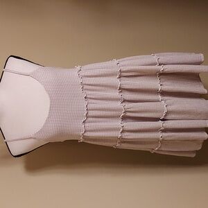 Z Supply Tan Gingham TieredTunic/Mini Dress